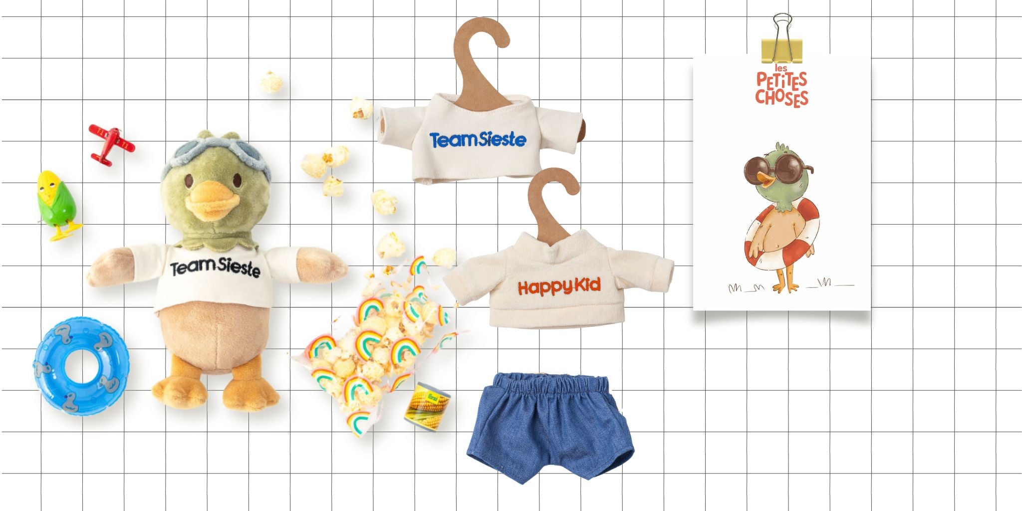 Sélection de cadeaux inspirés par Corentin, personnage du Club Canaille