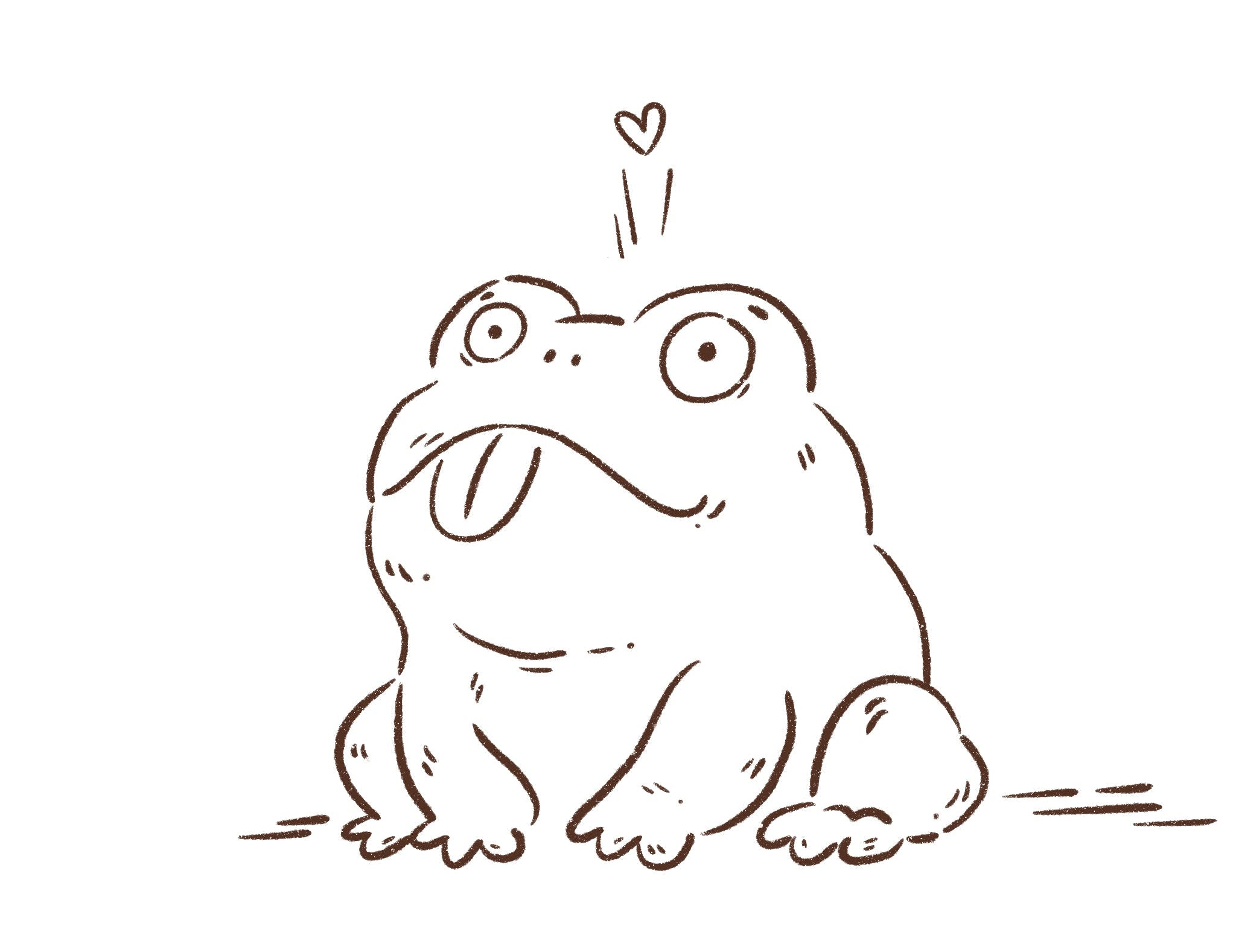 dessin grenouille